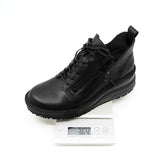 TOUMI Black Anti-Slip Wide Fit Boots