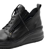 TOUMI Dark Brown Anti-Slip Wide Fit Boots