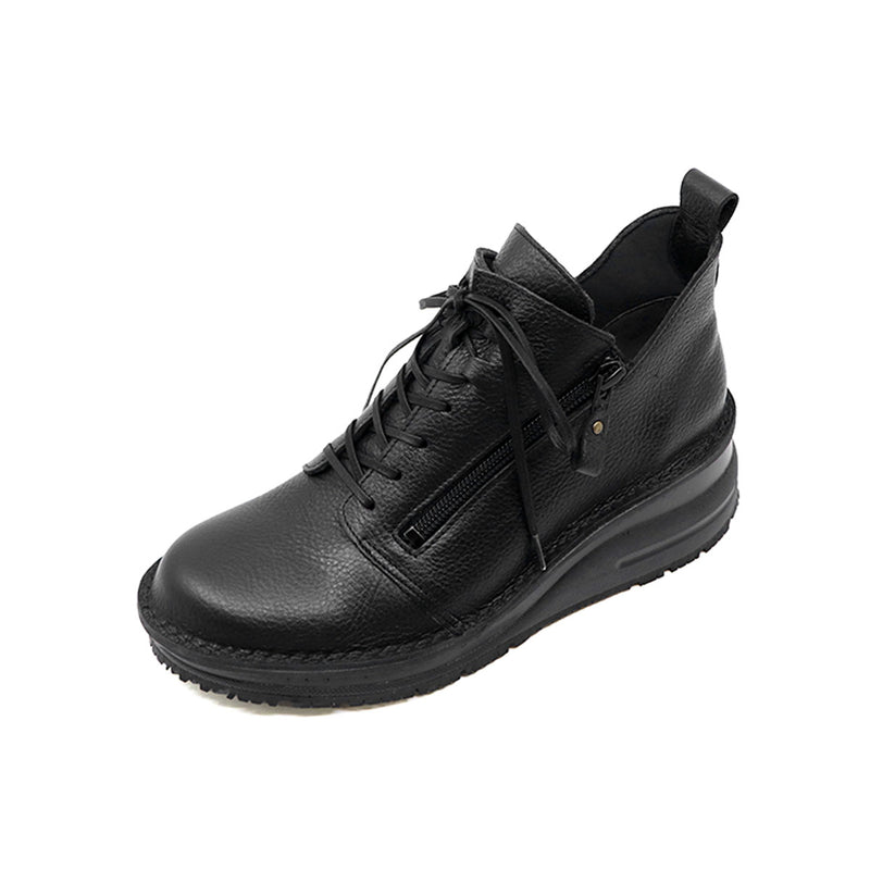 TOUMI Black Anti-Slip Wide Fit Boots