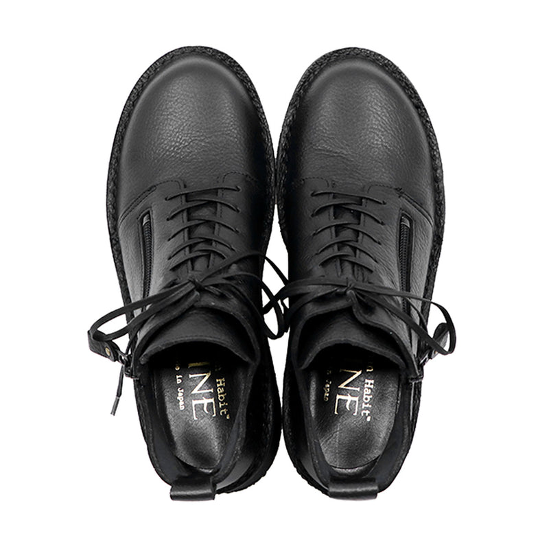 TOUMI Black Anti-Slip Wide Fit Boots
