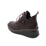 TOUMI Dark Brown Anti-Slip Wide Fit Boots