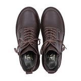 TOUMI Dark Brown Anti-Slip Wide Fit Boots