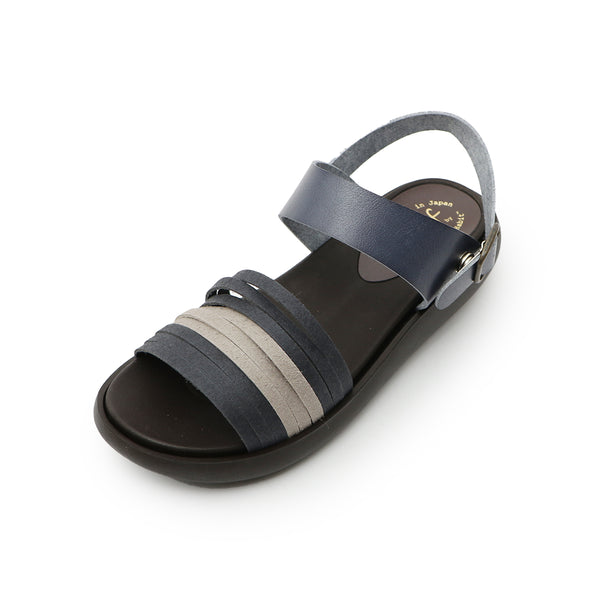 Wami  Navy Combi 2 Ways Supported Sandals