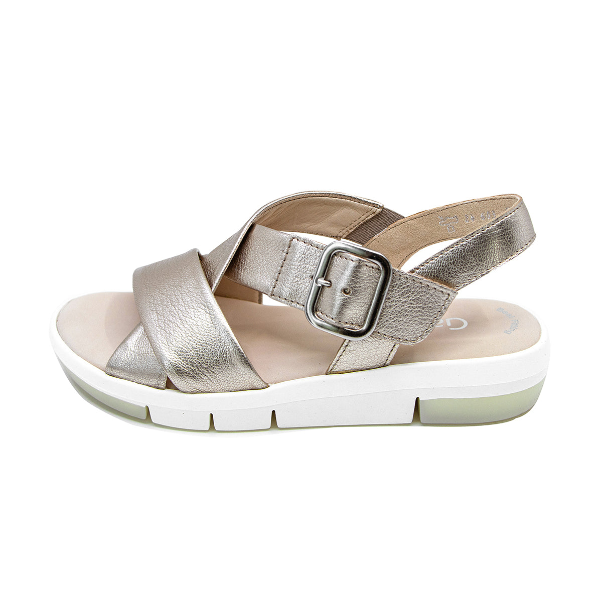 Andrea Champagne Soft Sandals – shoes republic