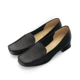 Anzo Stary Black Leather Loafer