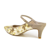 Cou Cou Yellow Soft Mule Sandals