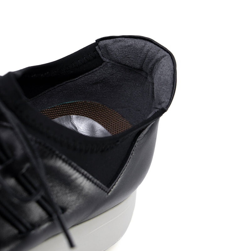 Fuki Black Stretch Ultra Light Sneakers