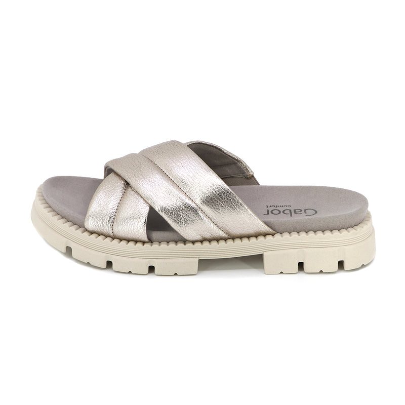 Gill Champagne Platfrom sandals