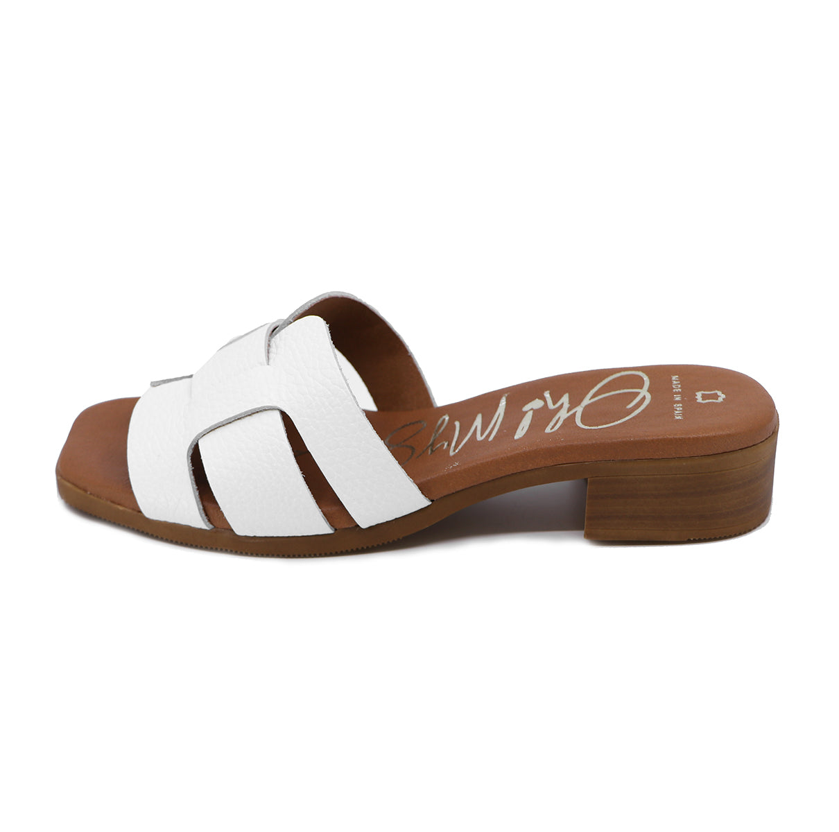 Ola White Soft Sandals