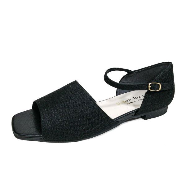 Koharu Black Soft Sandals