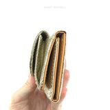 Lahella Folio Mini Wallet Metallic Gold