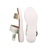 Luce Champagne Gold Soft Sandals