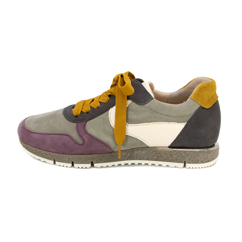 Maris Grey Combi Soft Walking Sneaker