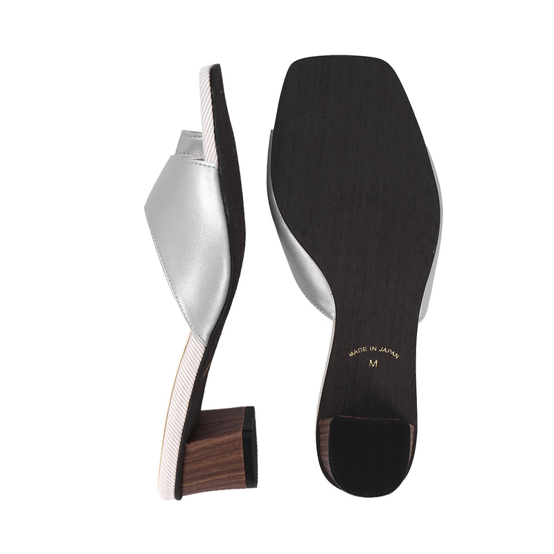 Michelle Silver Soft Sandals