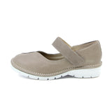 Mino2 Oak Wide Fit Strap Flats