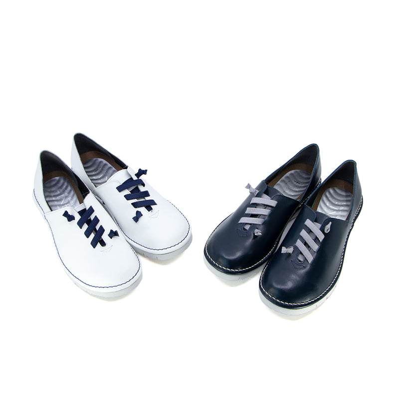 Naname Dark Navy Wide Fit Sneakers