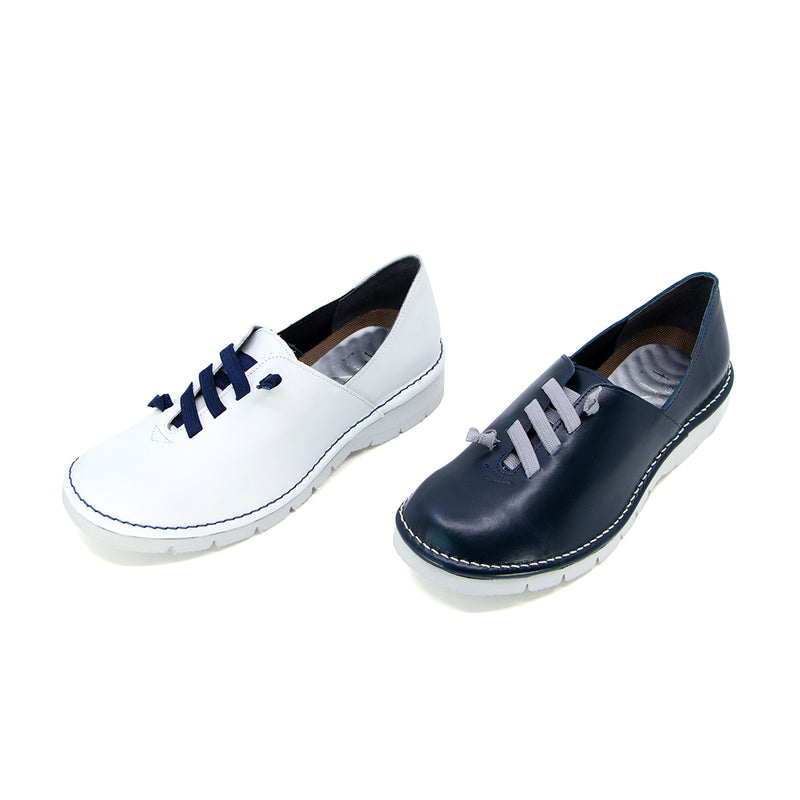 Naname Dark Navy Wide Fit Sneakers