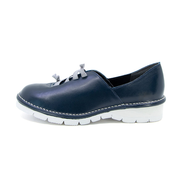 Naname Dark Navy Wide Fit Sneakers