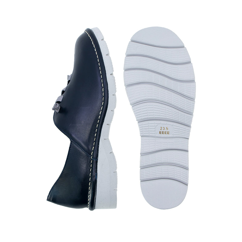 Naname Dark Navy Wide Fit Sneakers