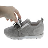 Odette Light Grey Soft Walking Sneakers