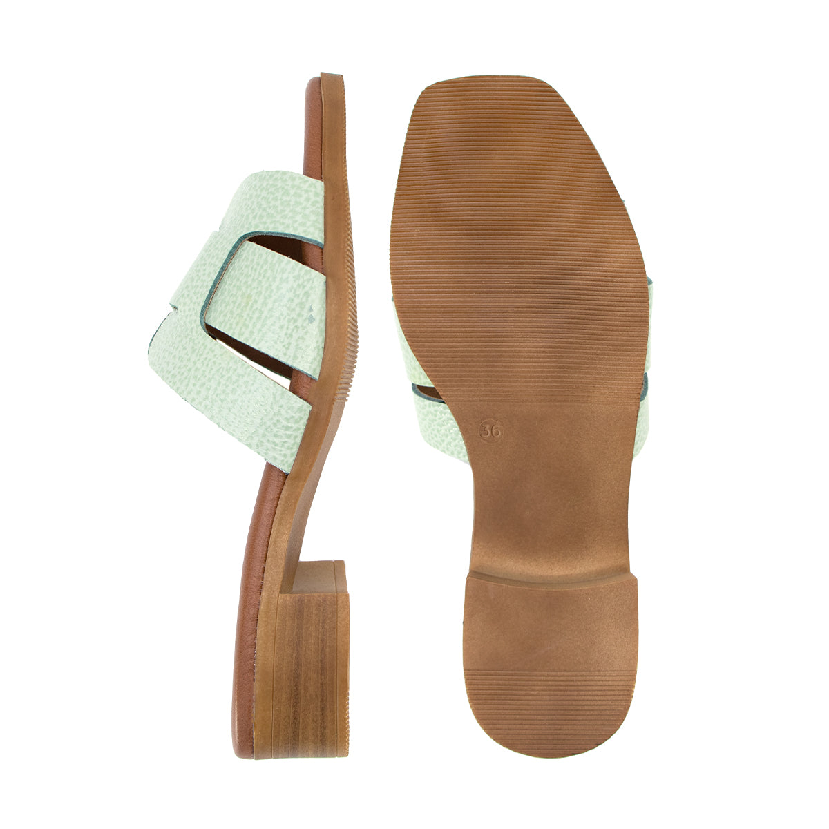 Ola Mint Soft Sandals