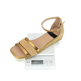 Perry Jute Beige Espadrille Wedge Sandals