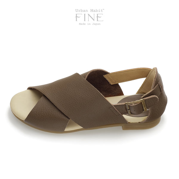 Ru-an Brown Soft Sandals