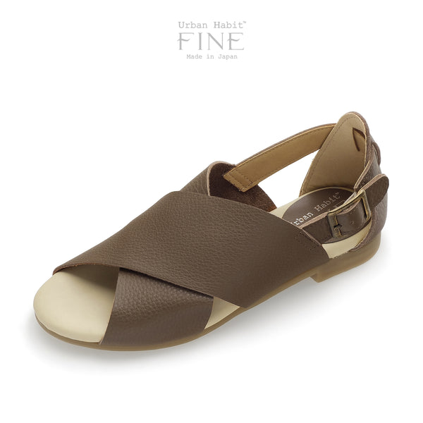 Ru-an Brown Soft Sandals