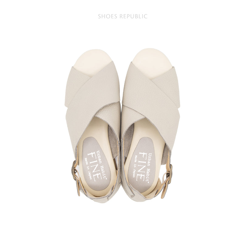 Ru-an Light Grey Soft Sandals