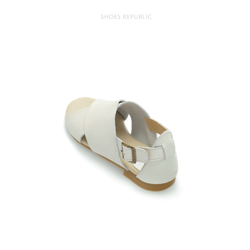 Ru-an White Soft Sandals