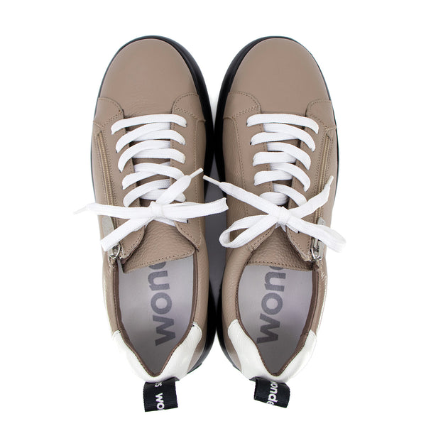 Tyler Taupe Supported Sneakers