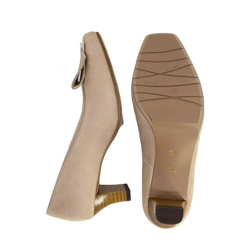 Saho Oak Balanced Heel