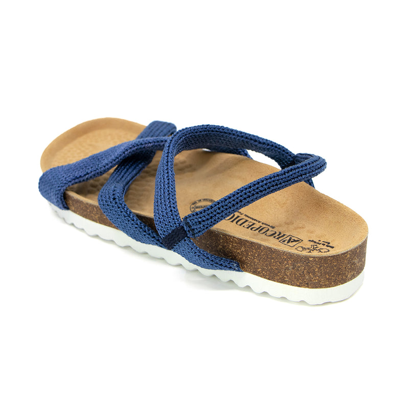 Santana Denim Blue Comfort Sole Sandals