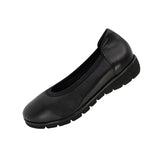 Sari Dark Silver Extra Light Wide Fit Flats