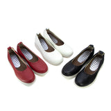 Tamari Red Soft Walking Sneaker Flats