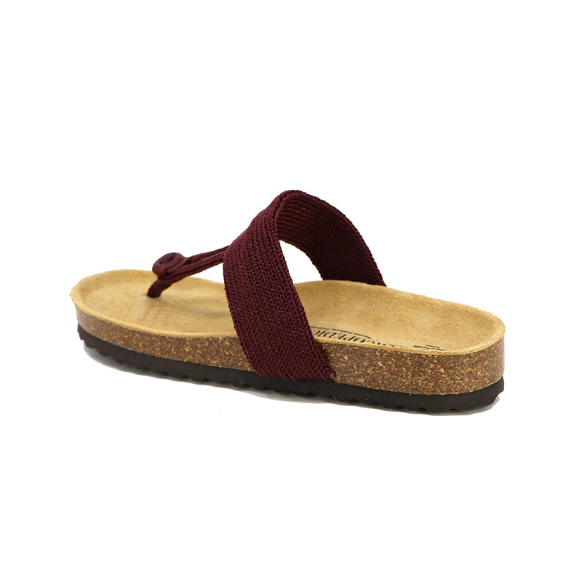 Vega Bordeaux Comfort Sole Sandals