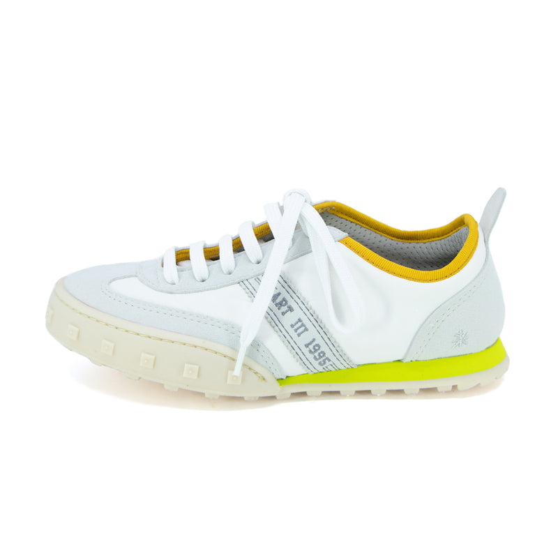 Cross Sky White Yellow Ultra Light Sneakers