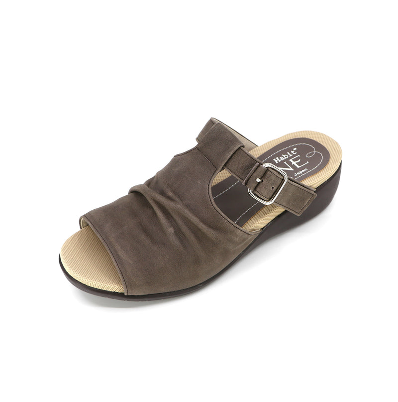 Izu Dark Grey Soft Walkinng Sandals