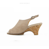 Nonin Choco Brown Balance Heel