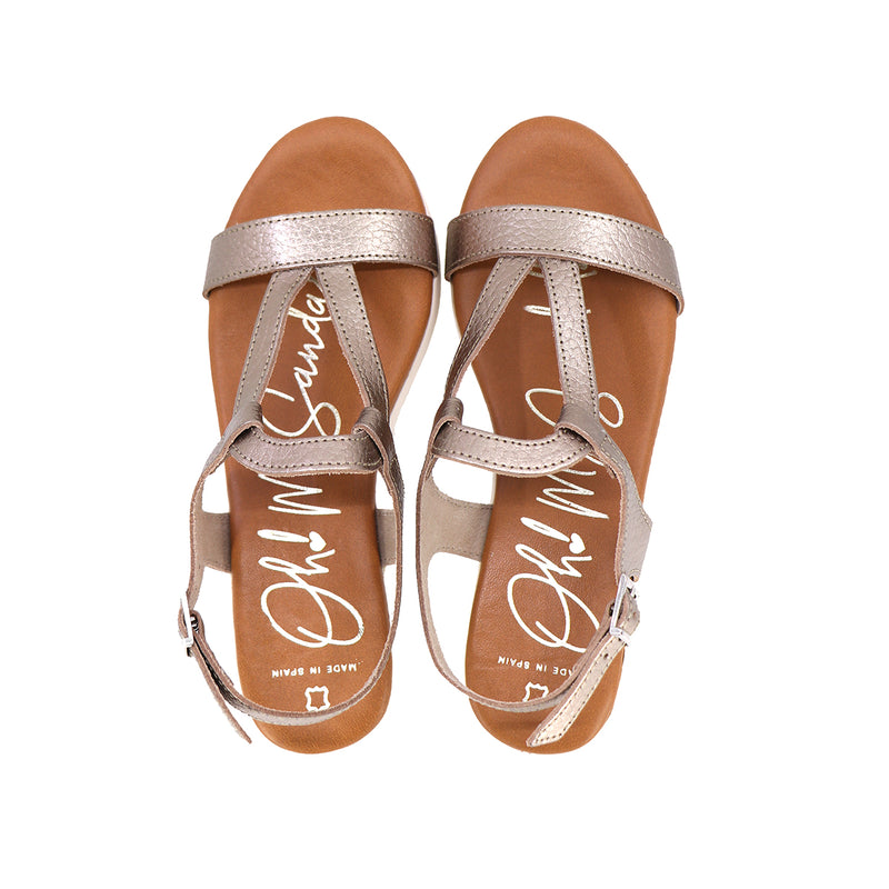 Tansy Champagne Ultra Light Soft Sandals