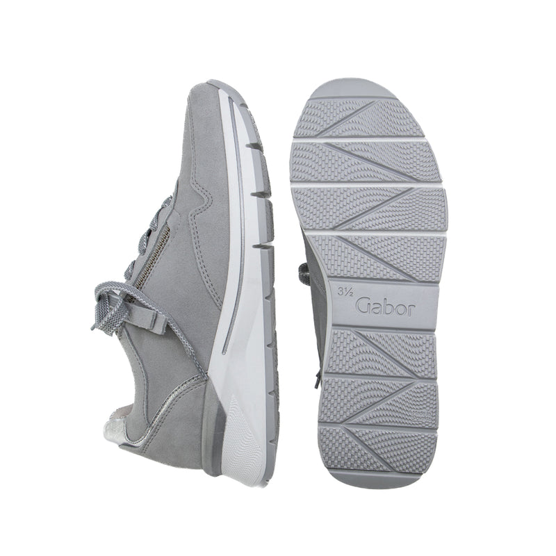 Weave Light Grey Soft Walking Sneaker